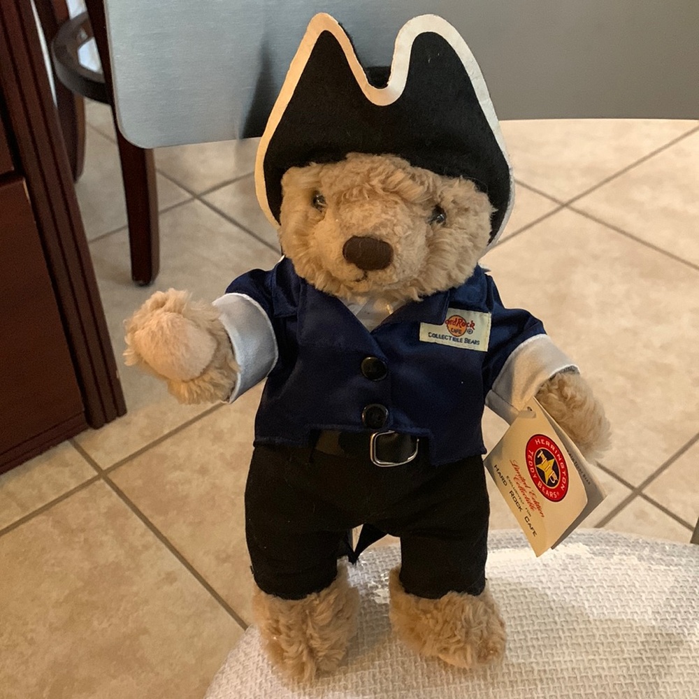 Vintage‎ stuffed Herrington bear from Hard Rock in Orlando 2003